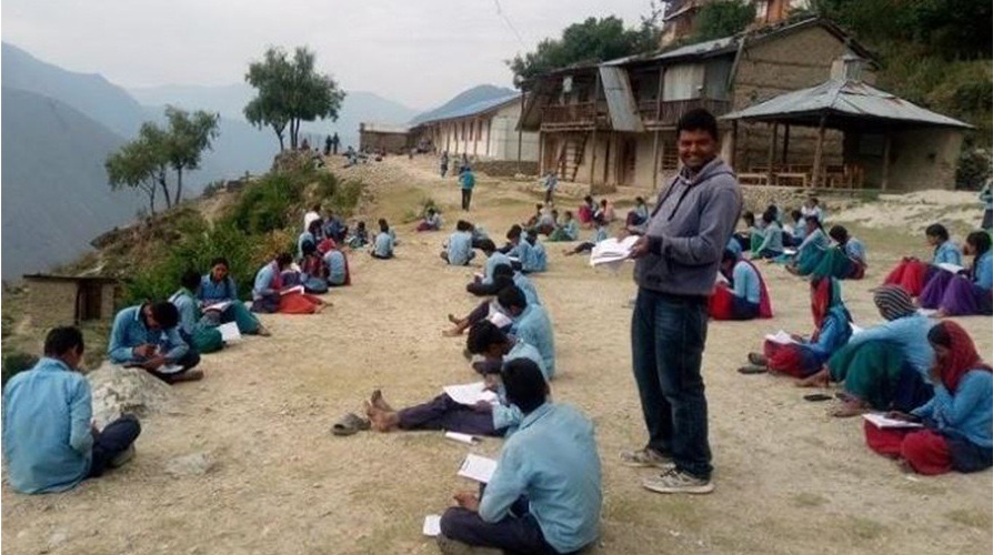 काेभिडकाे डरले हुम्लाका विद्यालय पुनः बन्द