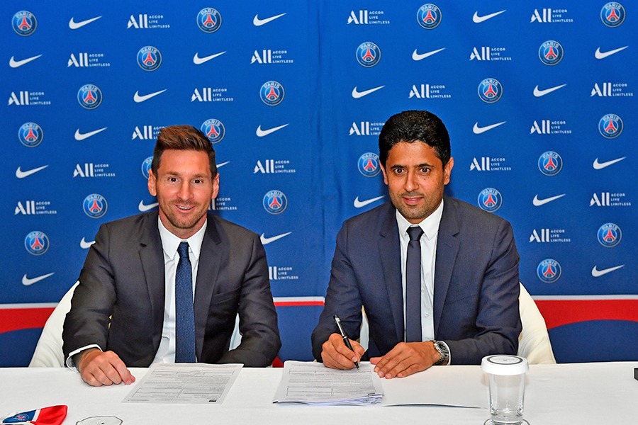 दुई वर्षका लागि मेस्सी पीएसजीमा अनुबन्ध