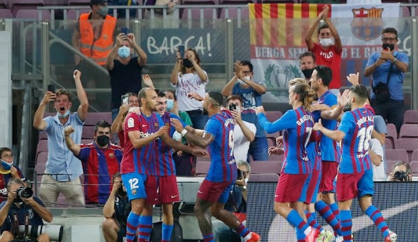 बार्सिलोनाको विजयी सुरुवात