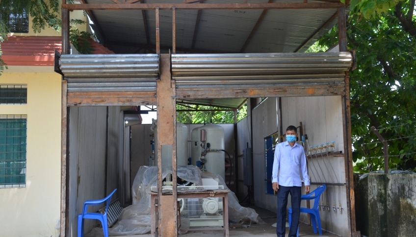 धनगढीमा अक्सिजन प्लान्ट जडान लगभग सकियो, उपमहानगरको लगानीबारे अन्योल