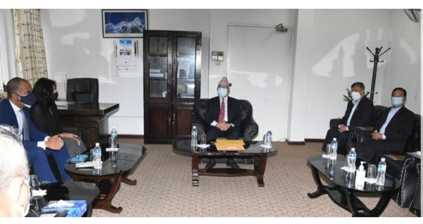 एमसीसी उपाध्यक्षलाई नेपालले भने : राष्ट्रहितविरुद्धको पैसा स्वीकार्दैनौं