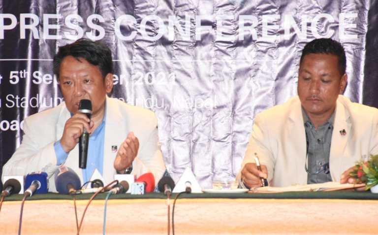 भोली नेपाल र भारत मैत्रीपूर्ण खेल खेल्दै,