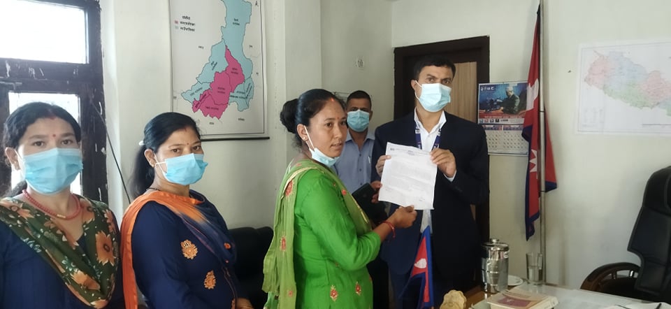 अनेमसंघ (क्रान्तिकारी) ले ९ वटै पालिकालाई बुझायो ज्ञापन पत्र