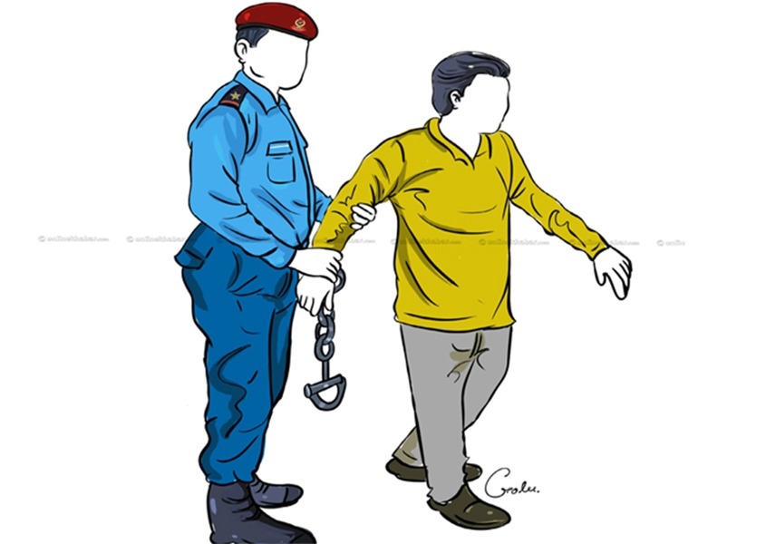 ठगी मुद्दामा कानून व्यवसायी पक्राउ