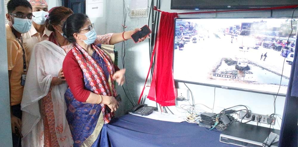 सीमा नाकामा जोडियो सिसीटिभी क्यामेरा