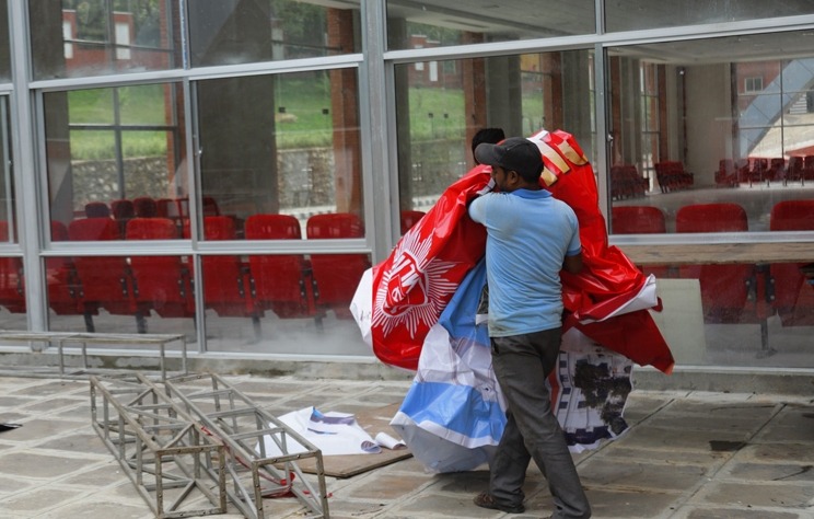 एमाले विधान महाधिवेशनमा ‘भात’ को टेण्डर !