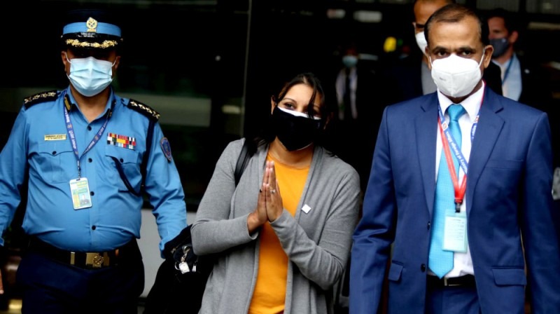 एमसीसीबारे छलफल गर्न फातेमा नेतृत्वको टोली काठमाडौं आइपुग्यो