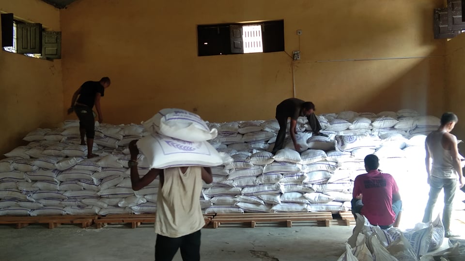 बाजुराको कोल्टी डिपोमा ४ सय क्विन्टल चामल पुग्यो