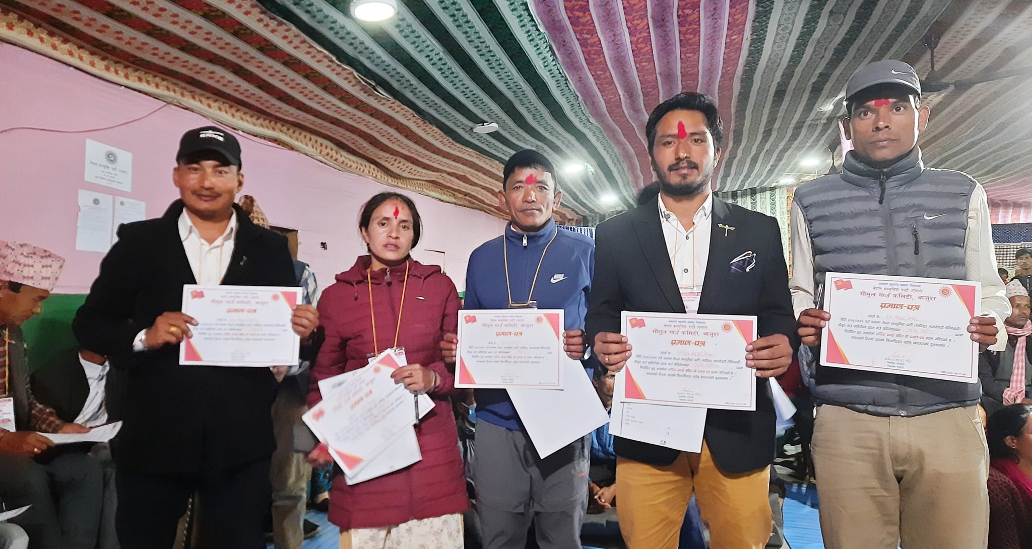 एमाले गौमुल गाउँ कमिटी अध्यक्षमा पुनः देवबहादुर रोकाया चयन