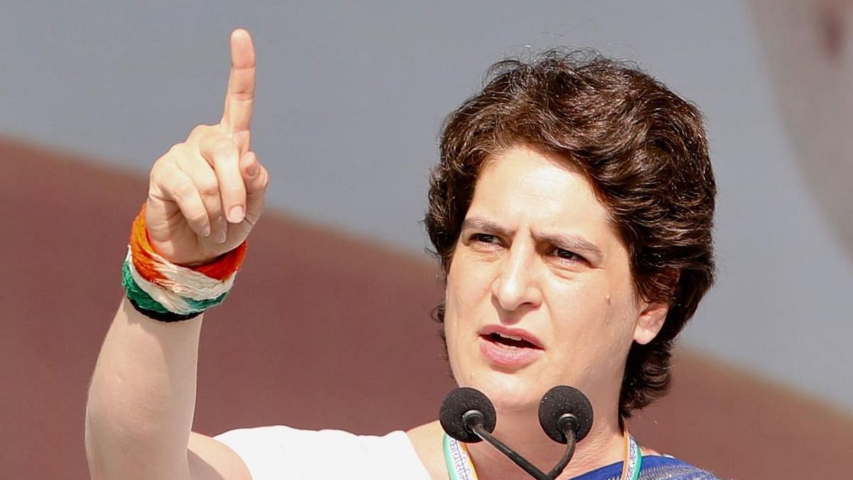 भारतीय कांग्रेसकी महासचिव प्रियंका गान्धी पक्राउ