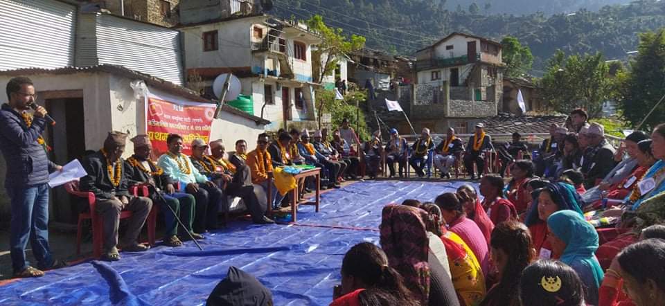 एमाले बडीमालिका ९ काे प्रथम वडा अधिवेशन सूरू