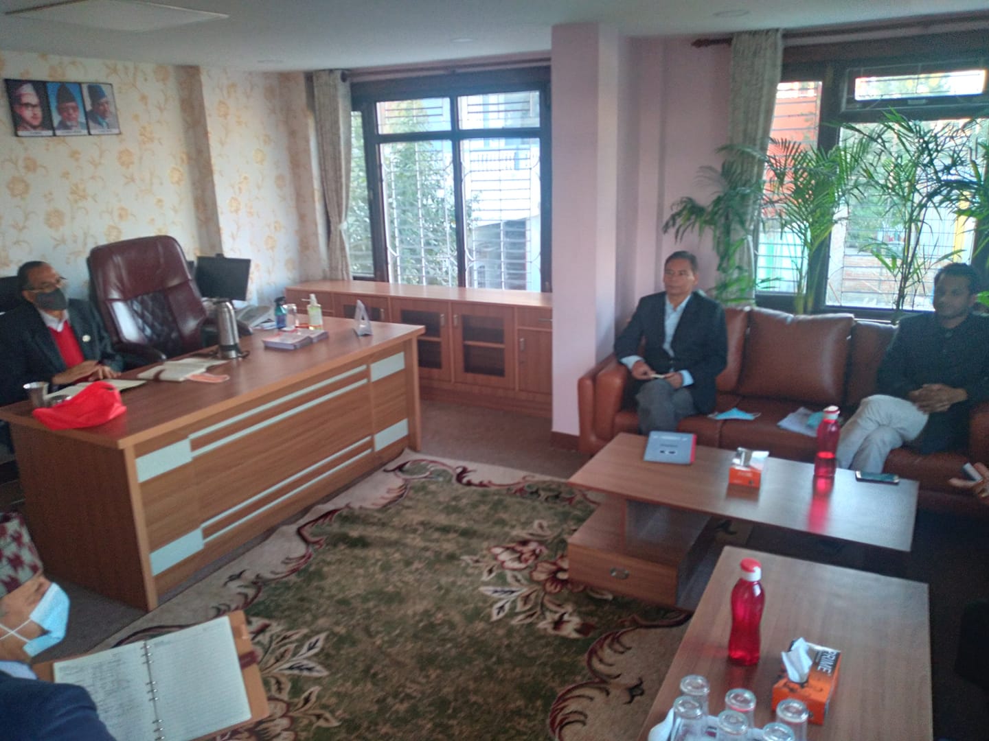 झलनाथ खनाल पार्टी काममा फर्किए, विदेश विभागको बैठक बस्यो