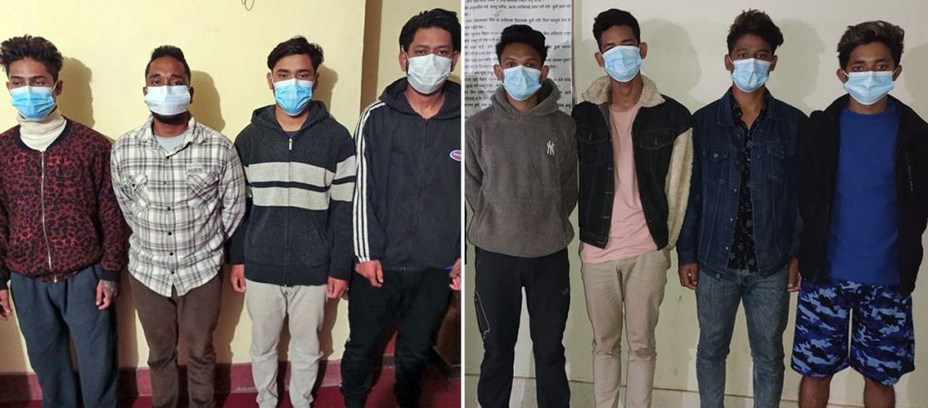 युवकको हत्या आरोपमा पक्राउ परेका ८ जना सार्वजनिक