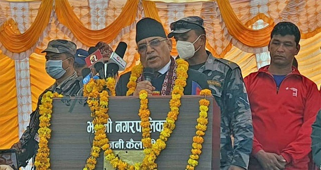 प्रधानमन्त्री त छैन तर प्रधानमन्त्री भन्दा कम पनि हैनः प्रचण्ड