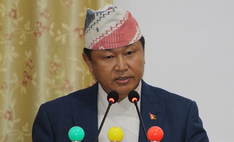 एमाले सचिवमा उम्मेदवारी दिने राईको घोषणा