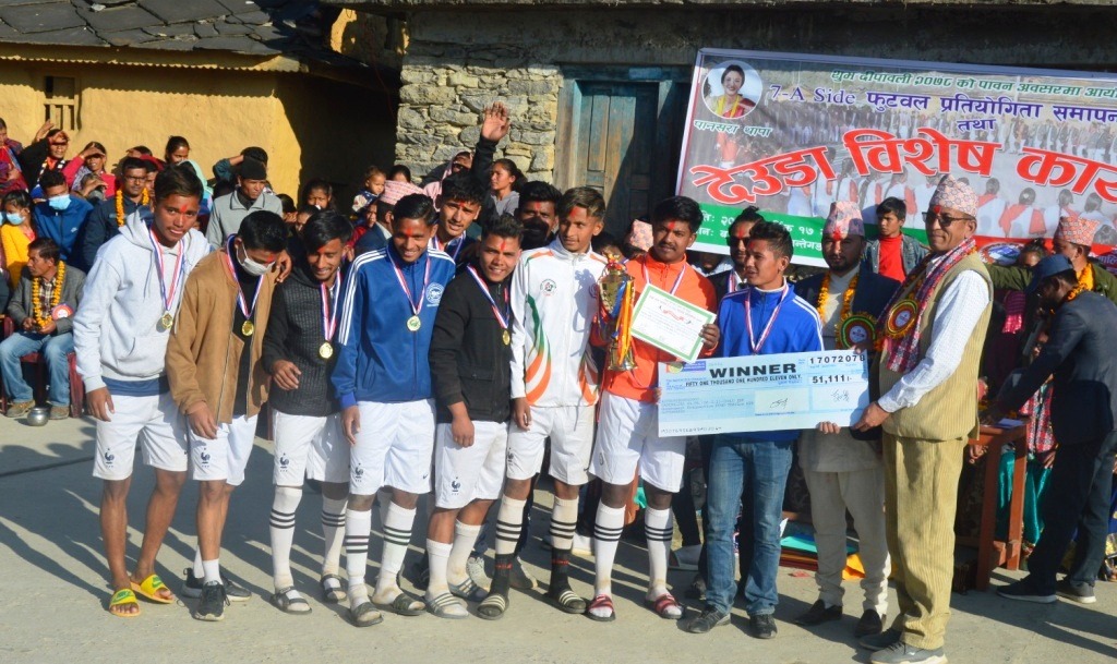 दोस्रो नगर स्तरीय कप पनि बडीमालिका ९ ले उचाल्यो