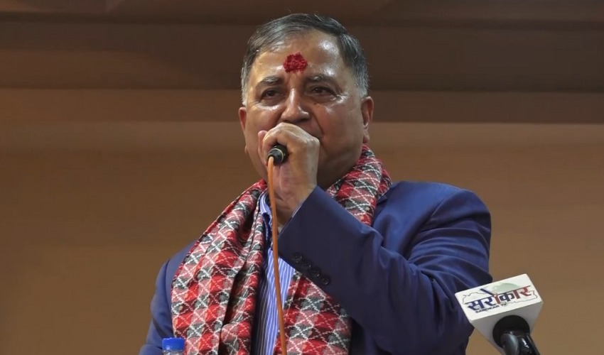 आगामी चुनावमा एमालेले बहुमत ल्याउँछ : पोखरेल