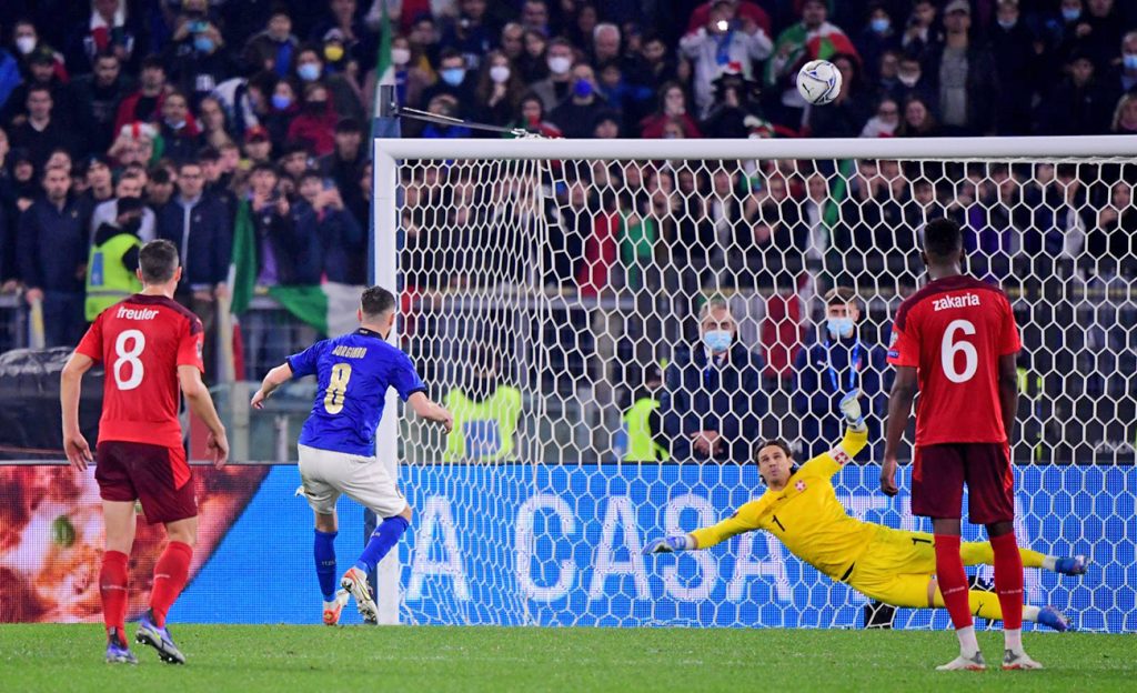 स्विट्जरल्याण्डसँग बराबरीमा रोकियो इटली