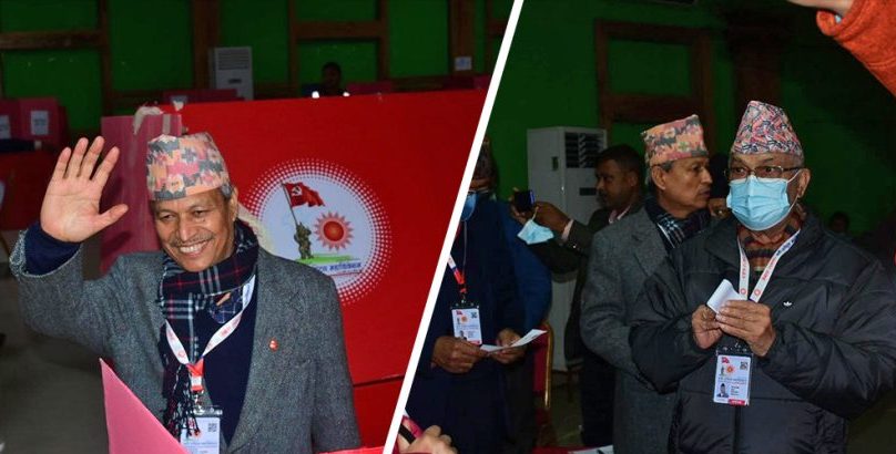 एमालेको मतगणना जारी, सुरुदेखि नै ओलीको अग्रता