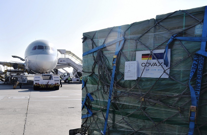 जर्मनीबाट नेपाललाई कोरोनाविरुद्ध ४१ लाख डोज खोप प्राप्त