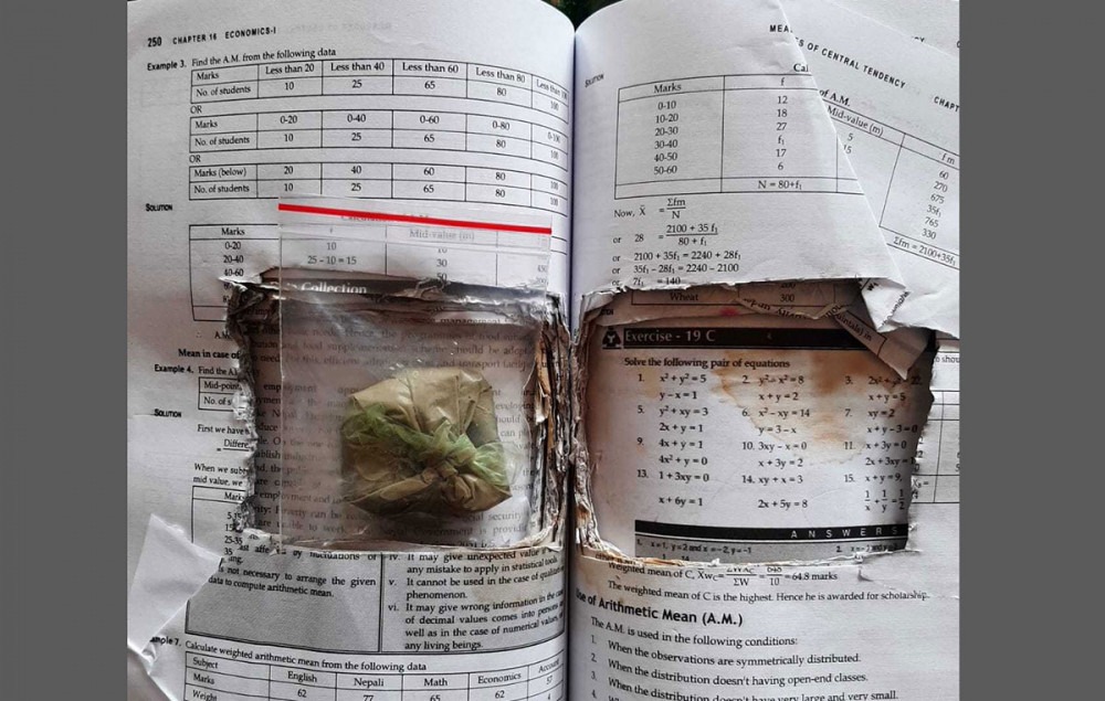 किताबमा च्यापेर ब्राउन सुगर तस्करी