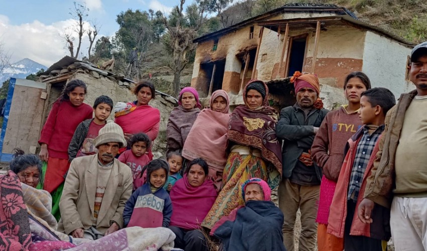 बुढीनन्दा नगरपालिका ६ दैयाका मुक्त हलियालाई पेट पाल्नै गाह्रो