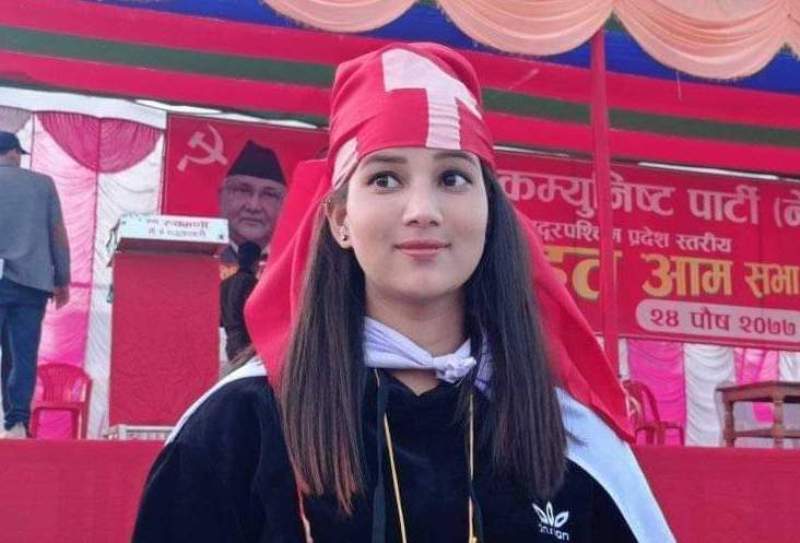 एमालेमा देशकै कान्छी जिल्ला सदस्य बनिन् २३ बर्षिकी बिष्ट