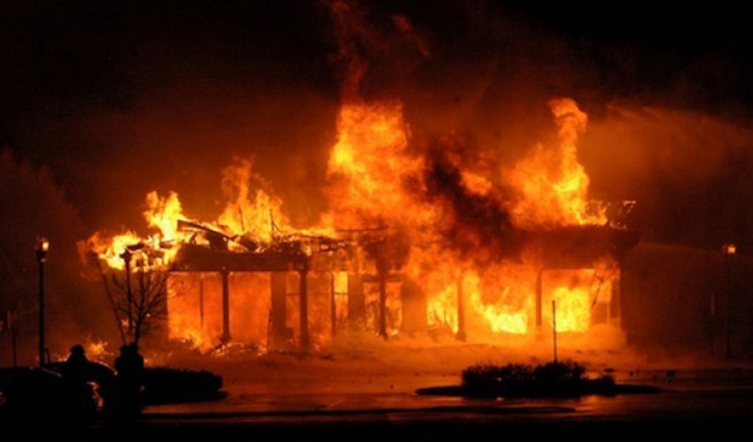 जनकपुरधामको एक होटेलमा आगलागी