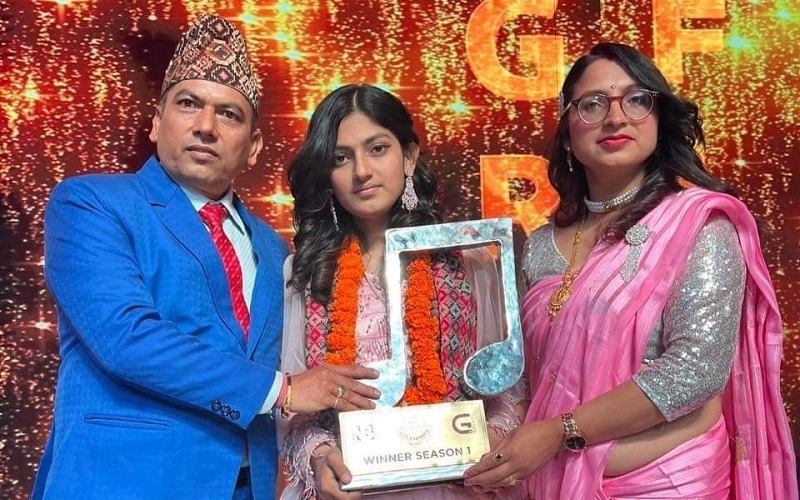 ‘सारेगमप लिटल च्याम्प्स’को विजेता बनिन् कृपा पौडेल