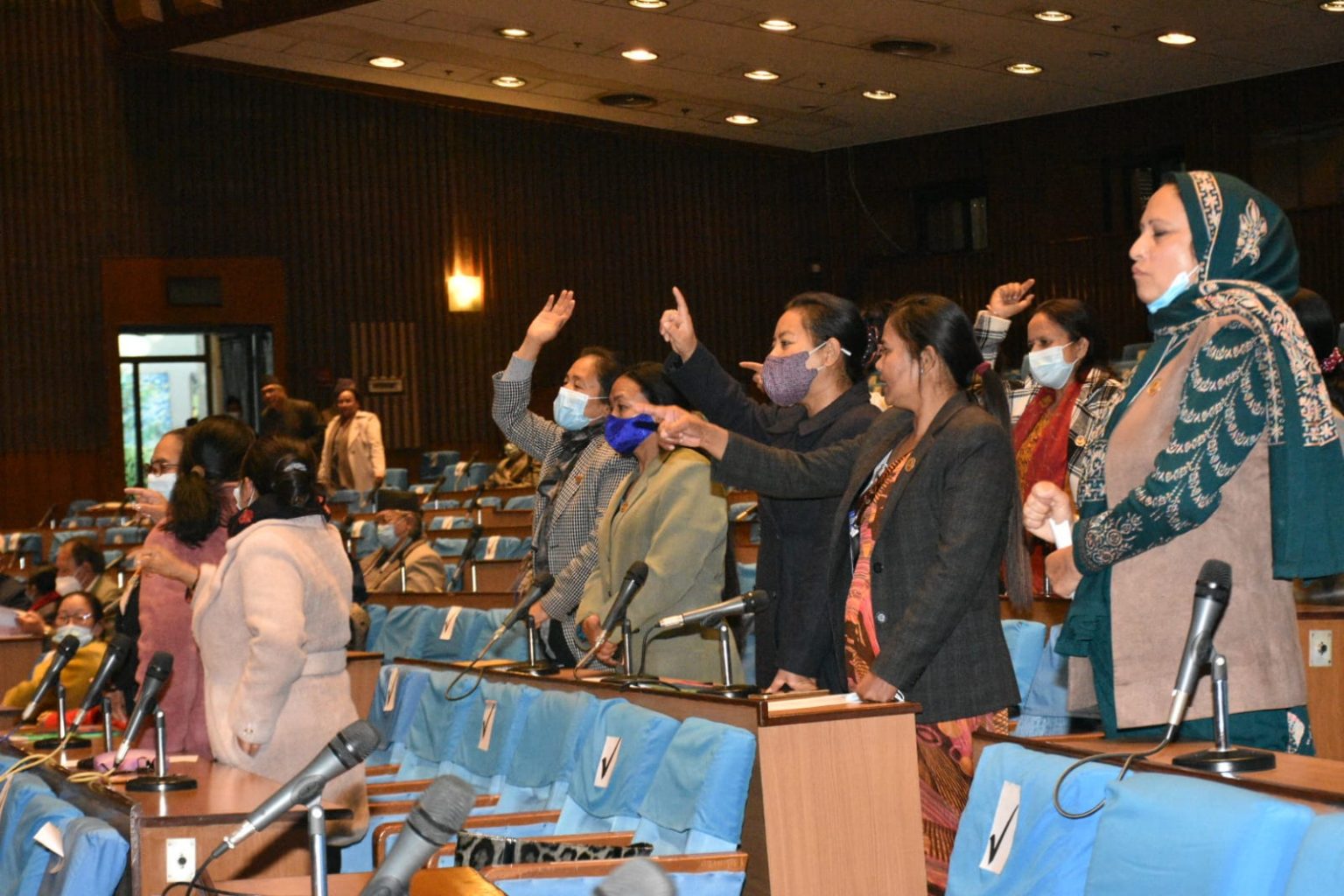 एमसीसी टेबुल गरेकोमा सत्तारुढ दल माओवादीको विरोध