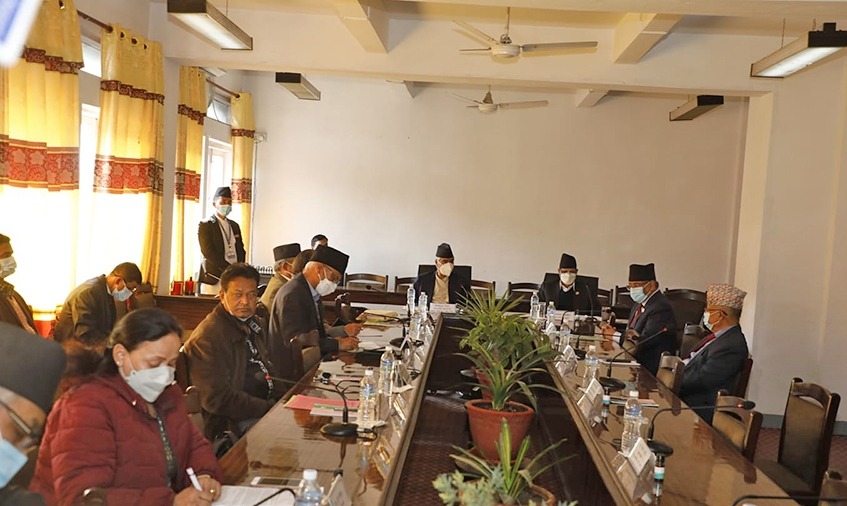 सर्वदलीय बैठक सिंहदरबारमा सुरू