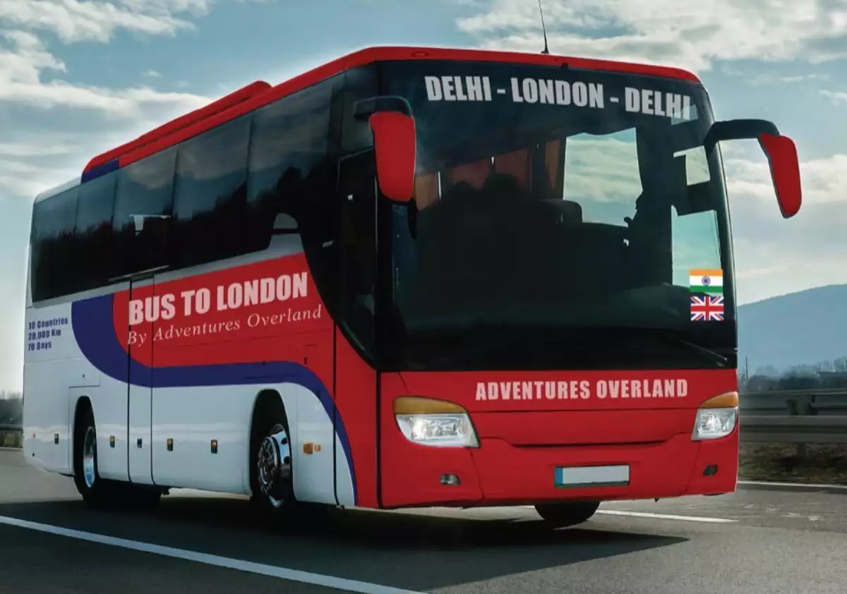 अब ७० दिन बस चढेर दिल्लीबाट लन्डन पुगिने, कति लाग्छ भाडा?