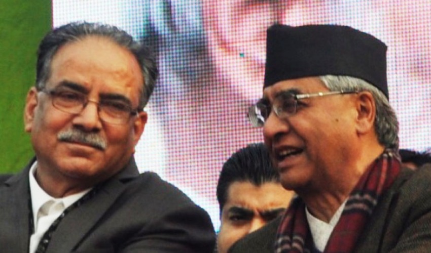 केन्द्रमा मेल, स्थानीय तहमा बेमेल