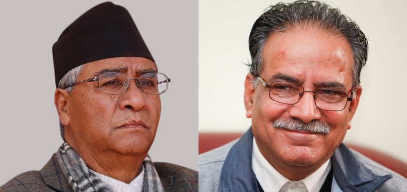 प्रचण्डलाई पेलेरै बढे देउवा