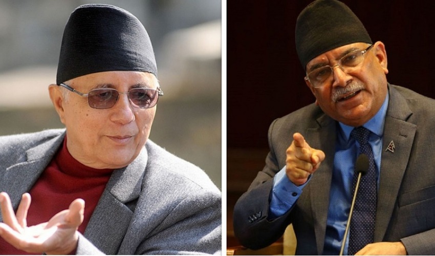 प्रचण्डलाई शेखरले भनेः गठबन्धनको कुरै नगरौं