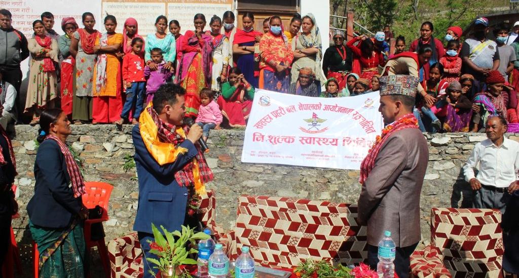 बुढीगंगामा ३ दिने निःशुल्क स्वास्थ्य शिविर संचालन