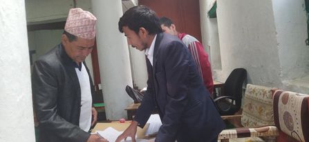 बडीमालिकाको मेयरमा राप्रपाबाट थापाले गराए उम्मेदवारी दर्ता