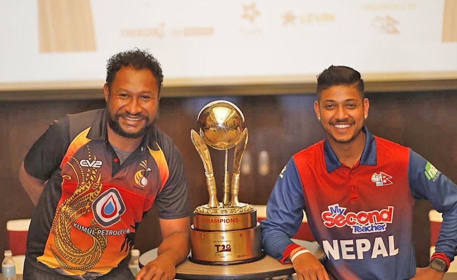 उपाधिका लागि नेपालले पीएनजीसँग खेल्दै