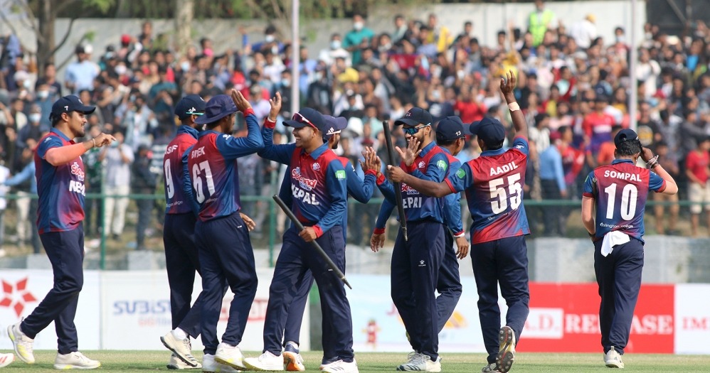 नेपालले जित्यो टी-२० श्रृंखला