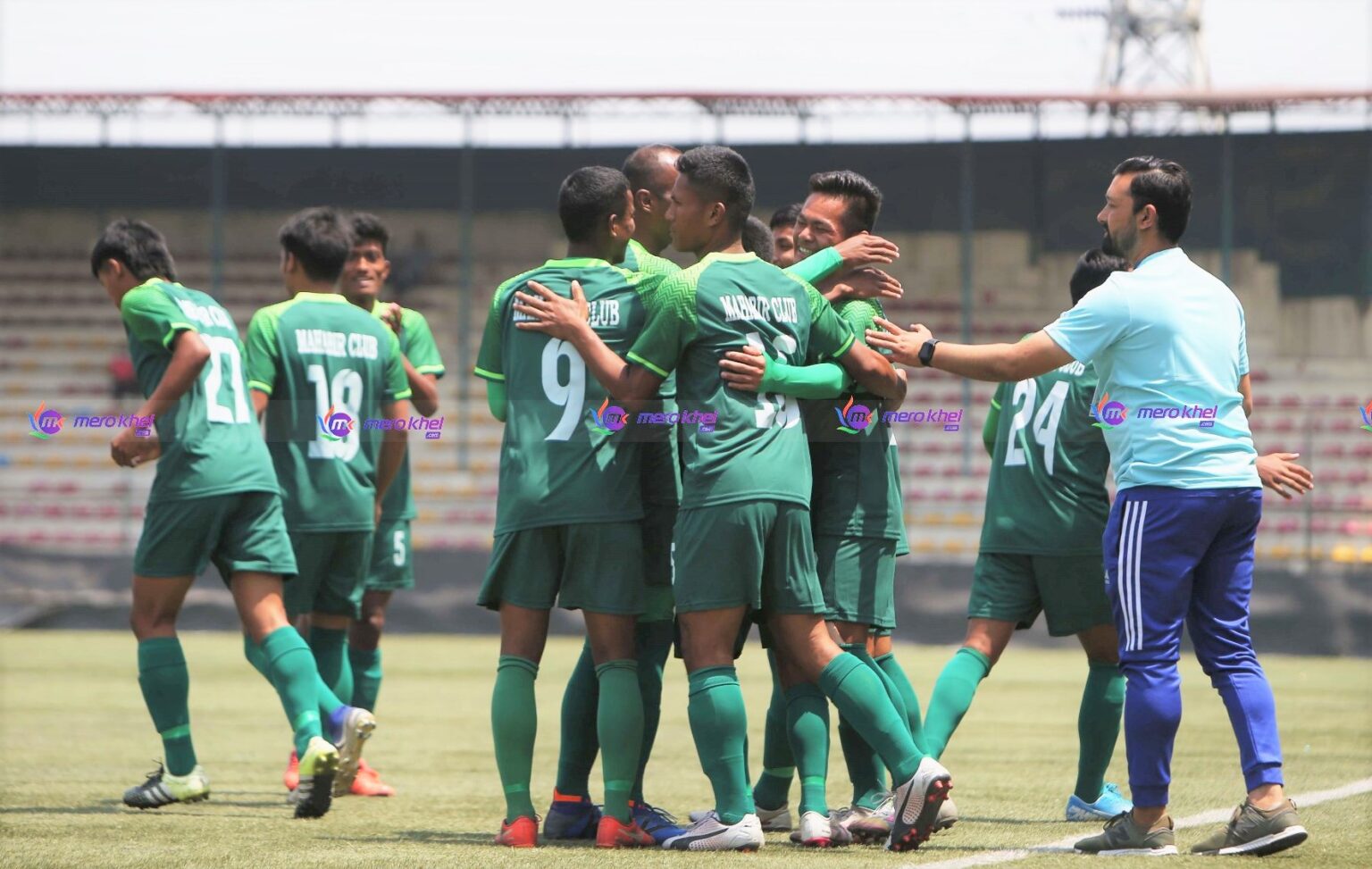 सी डिभिजन लिगमा महाविर क्लब र रानीबनको बराबरी