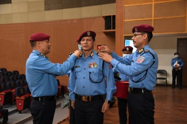 नेपाल प्रहरीको प्रमुखमा धिरजप्रताप सिंह नियुक्त