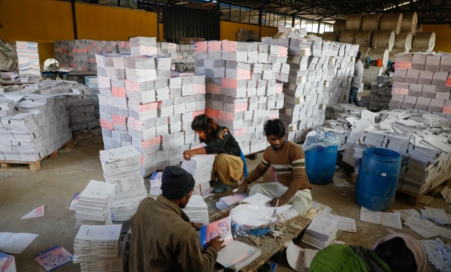जनक शिक्षामा अझै ३३ लाख थान पाठ्यपुस्तक छपाइ बाँकी