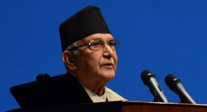 प्रचण्डलाई बधाई दिँदै ओलीले भने : चुनौती छन् भन्ने स्मरण गराउँछु