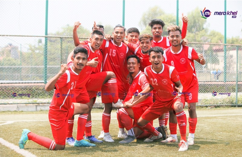 सी डिभिजन लिगमा सानेपा क्लबको चौंथो जित