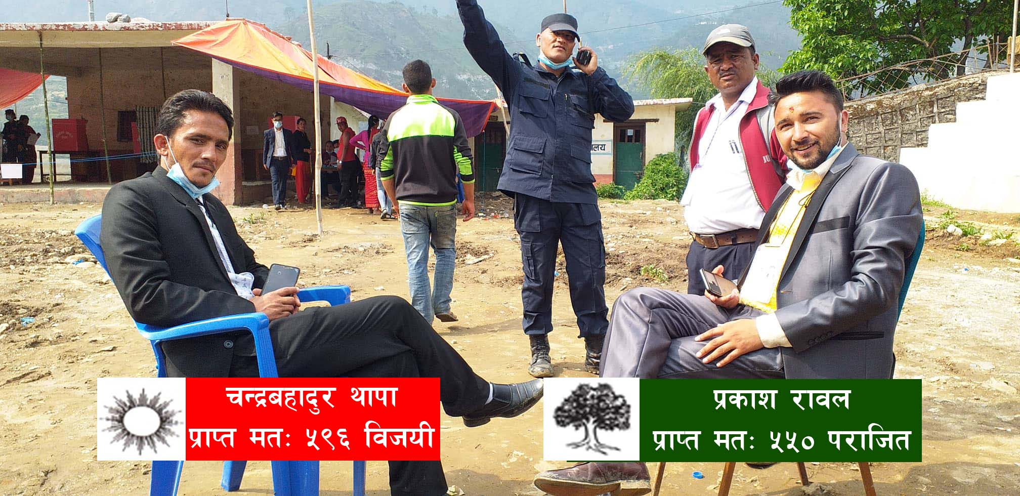 बडीमालिका ८ को वडा अध्यक्षमा एमालेका चन्द्र थापा निर्वाचित