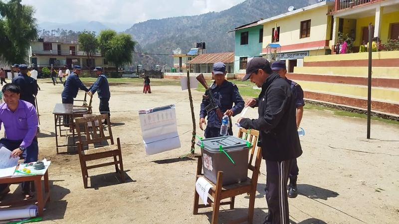 बाजुरामा बदर मतको संख्या कम गर्न नमुना मतदान