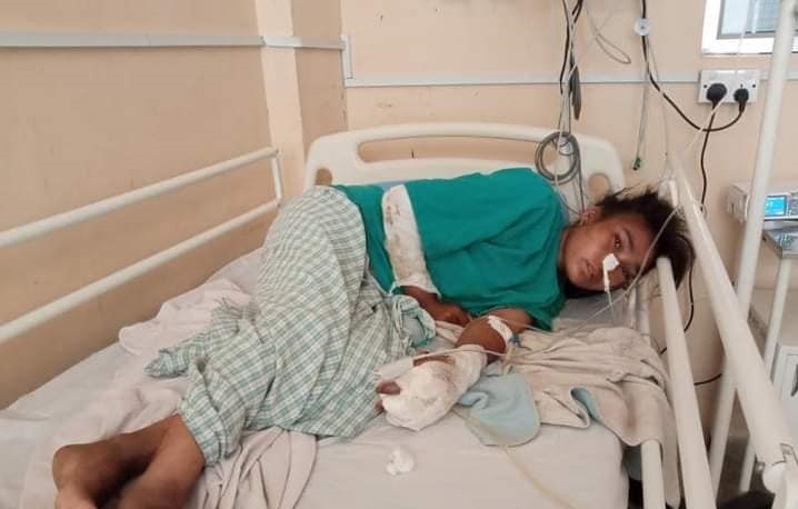 बाजुराकी लोकशरी १८ घण्टाको एम्बुलेन्स यात्रापछि काठमाडौंमा, उपचार शुरु