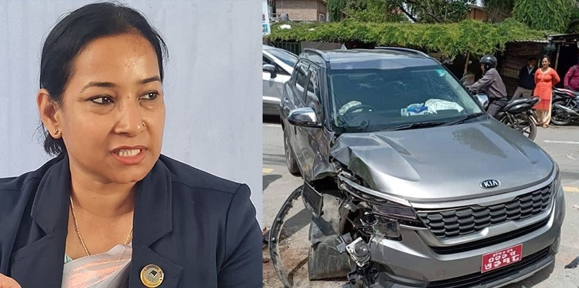 दुर्घटनामा घाइते रेनु दाहालको अवस्था खतरामुक्त