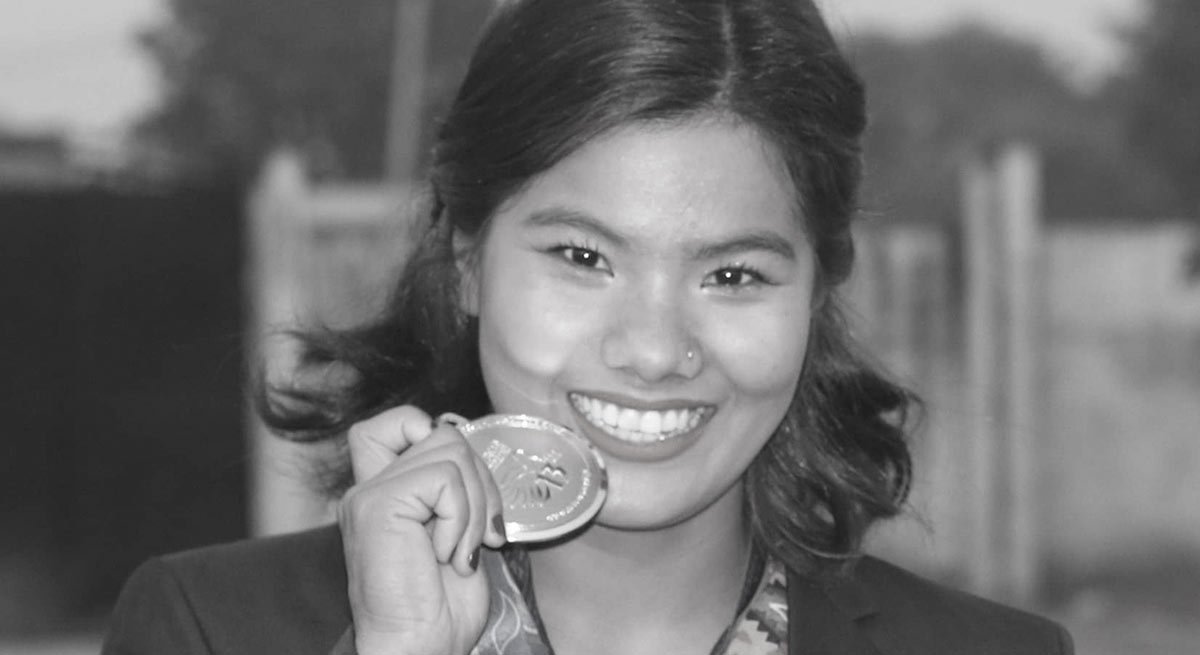 मृत फेला परेकी खेलाडी चाैधरीको शव नेपालगञ्ज लगिने