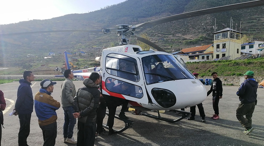 तीन दिनकी सुुत्केरीको हेलिकोप्टरबाट उद्धार